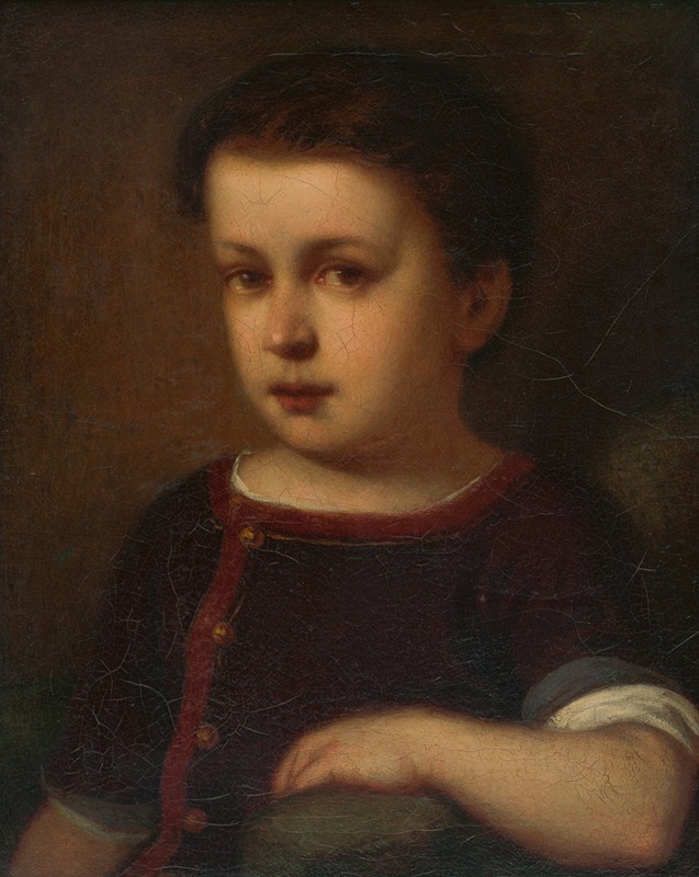Gyula Benczúr - Portrait of a child