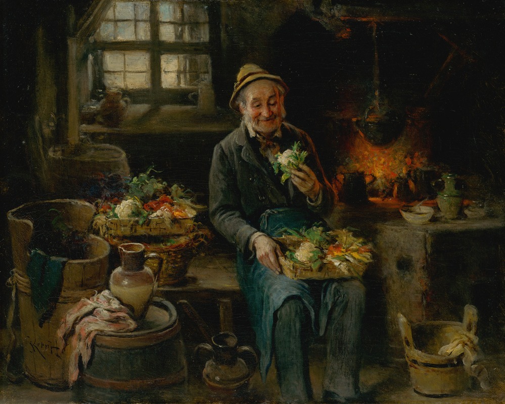Hermann Kern - Old Man in the Kitchen
