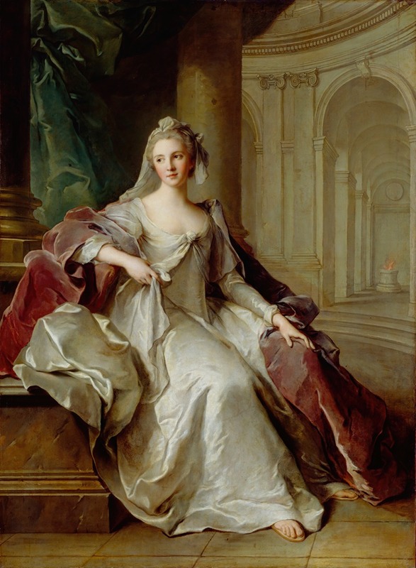 Jean-Marc Nattier - Madame Henriette de France as a Vestal Virgin