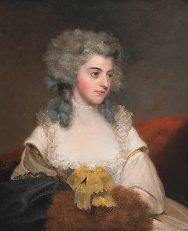 John Hoppner - Susannah Edith, Lady Rowley