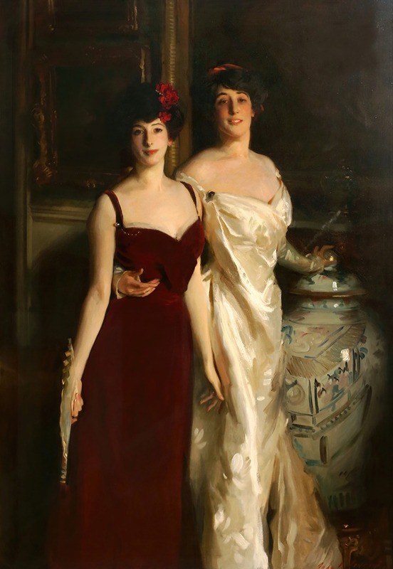John Singer Sargent - Ena and Betty, daughters of Asher and Mrs. Wertheimer