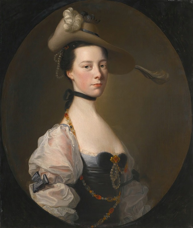 Joseph Wright of Derby - Portrait Of A Lady