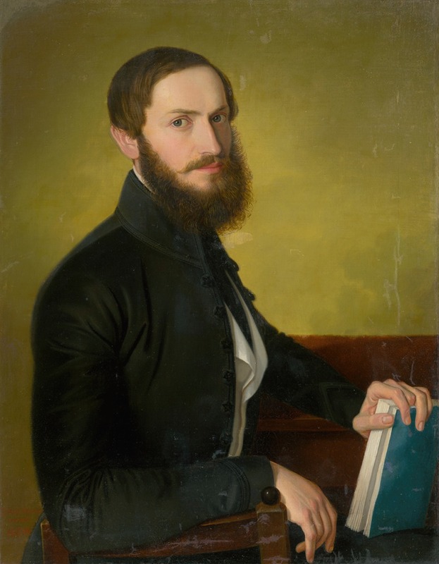 Jozef Božetech Klemens - Portrait of a Man