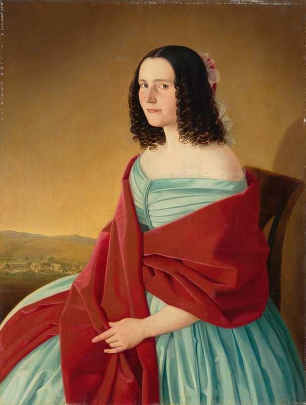 Jozef Božetech Klemens - Portrait of Mária Szmrecsányi