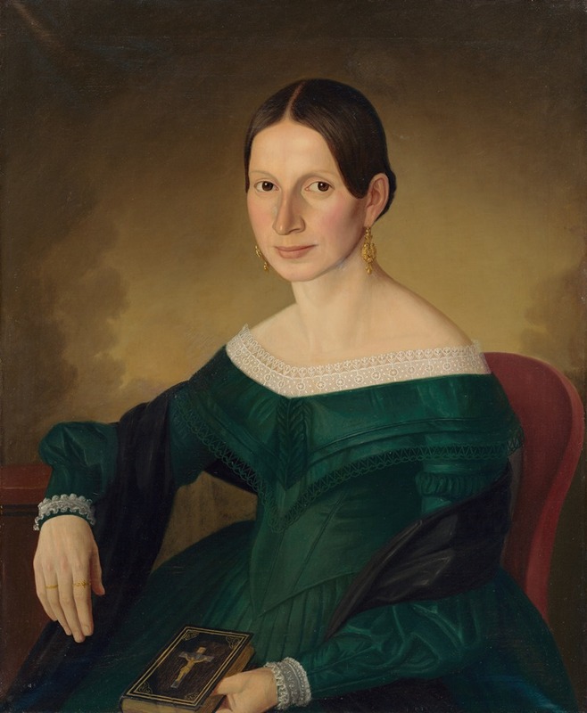 Jozef Božetech Klemens - Portrait of Mrs. Juppová