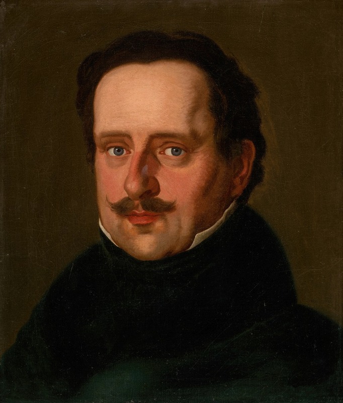 Jozef Czauczik - Portrait of Spiš Zupan Count Karol Csáky