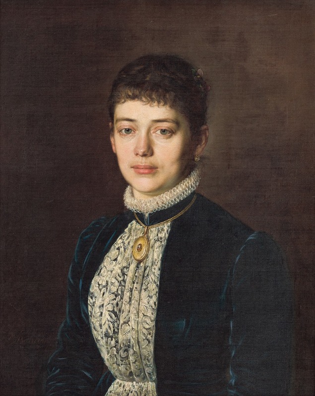 Kornel Bohúň - Portrait Of Mrs. M. Mandelíková