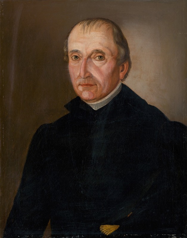 Ludwig Ermini - Portrait of Pastor Bukovanský