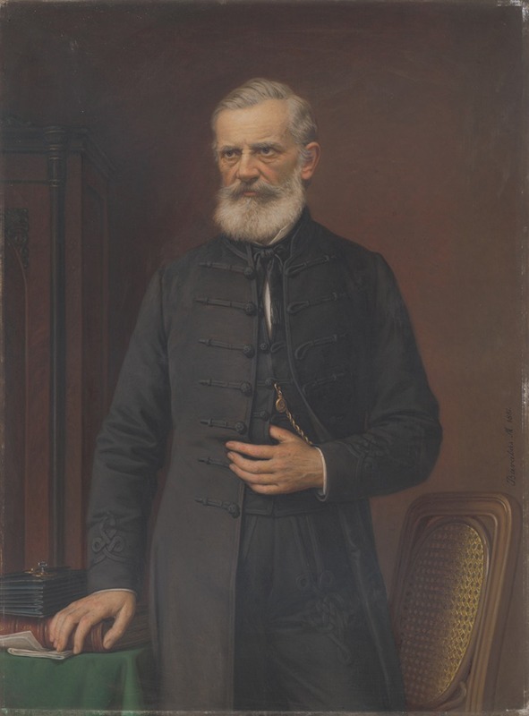 Miklós Barabás - Portrait of a Man