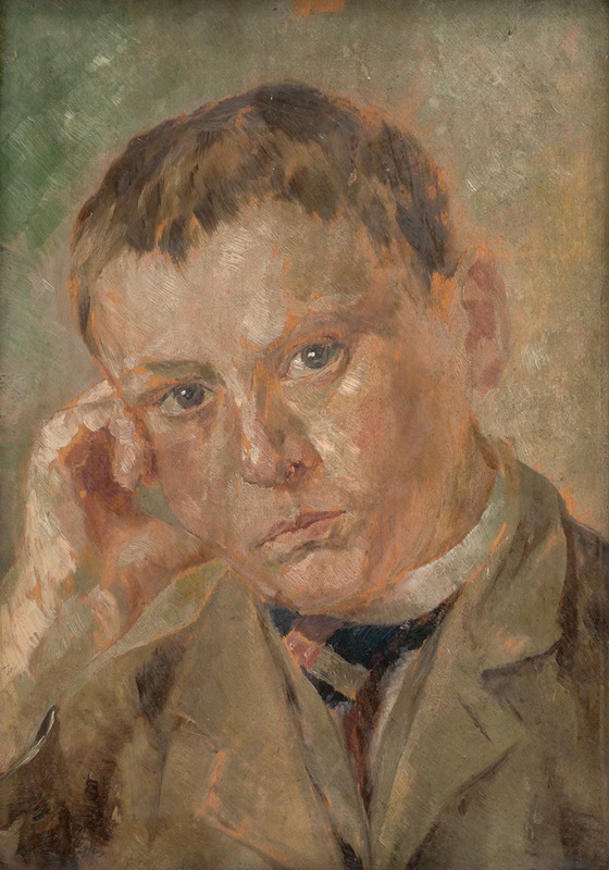 Milan Thomka Mitrovský - Portrait of a Boy