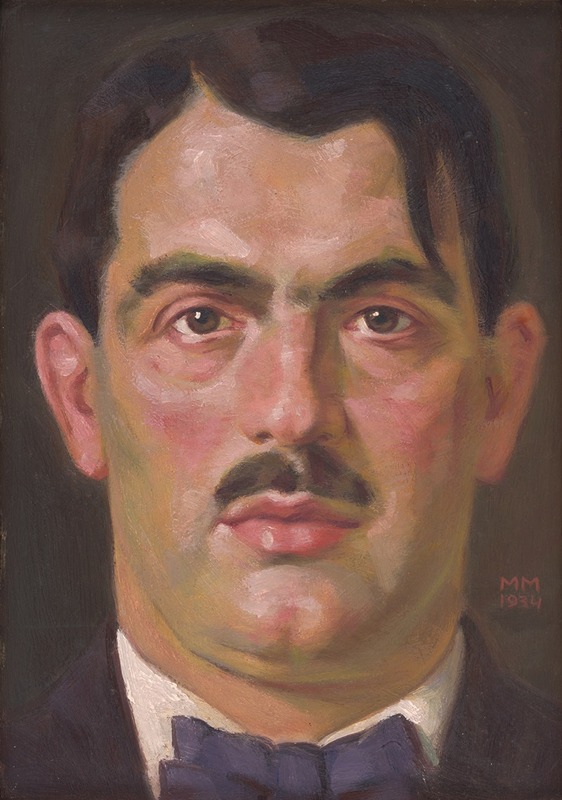 Milan Thomka Mitrovský - Portrait of E. B. Lukáč
