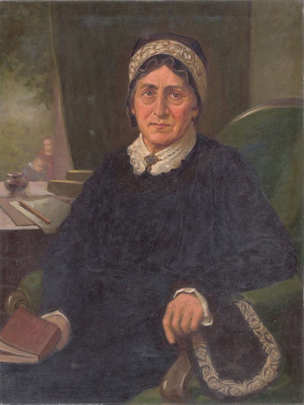 Milan Thomka Mitrovský - Portrait of E. M. Šoltésová