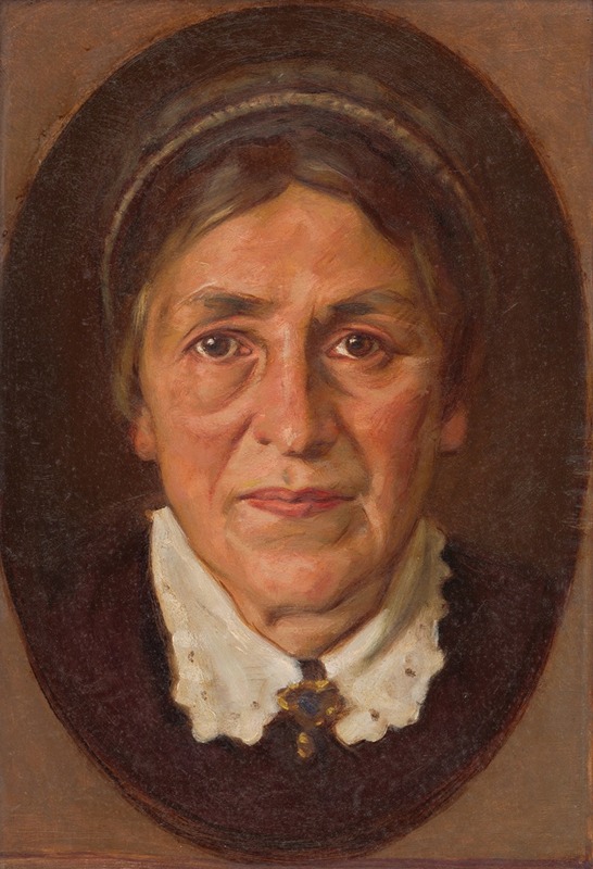 Milan Thomka Mitrovský - Portrait of Elena Marótha Šoltésová