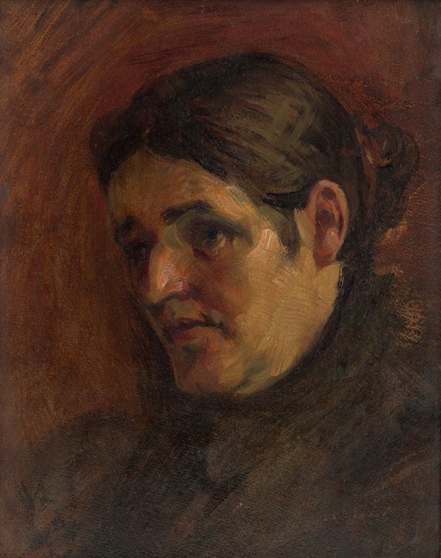 Milan Thomka Mitrovský - Portrait of the Artist’s Mother