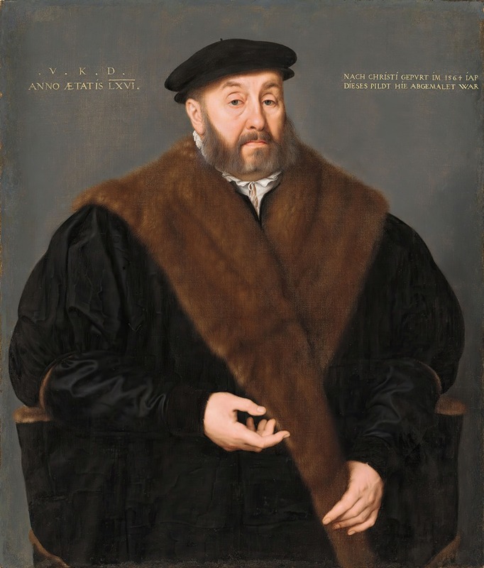 Nicolas Neufchâtel - Portrait of Valentin Kötzler (1499-1564)