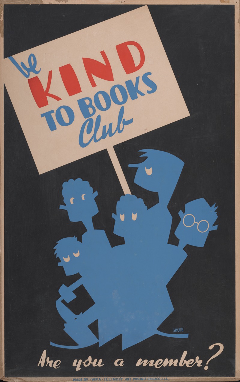 Arlington Gregg - Be kind to books club