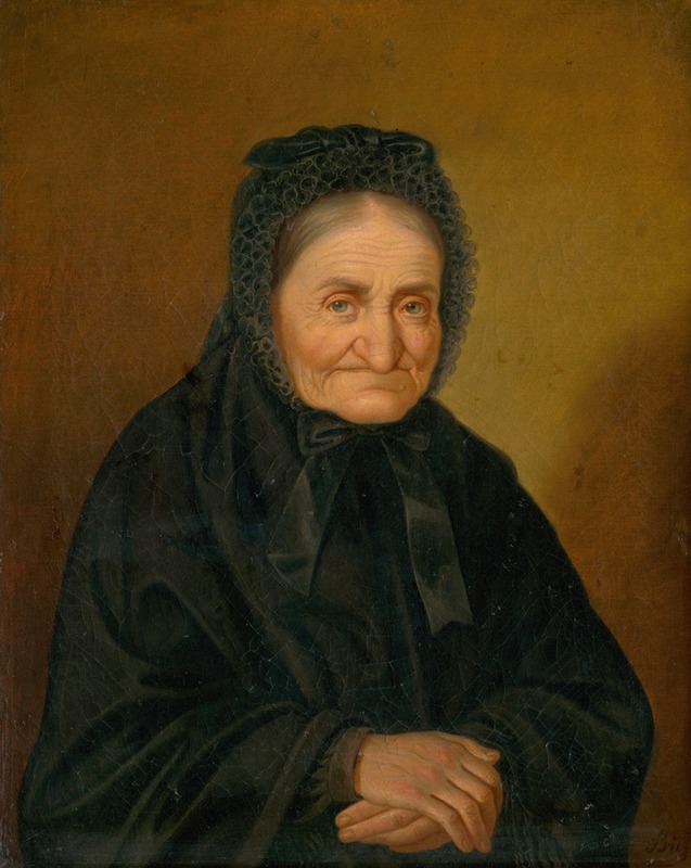 Peter Michal Bohúň - Portrait of an Old Woman