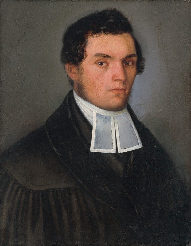 Peter Michal Bohúň - Portrait of Ján Droppa