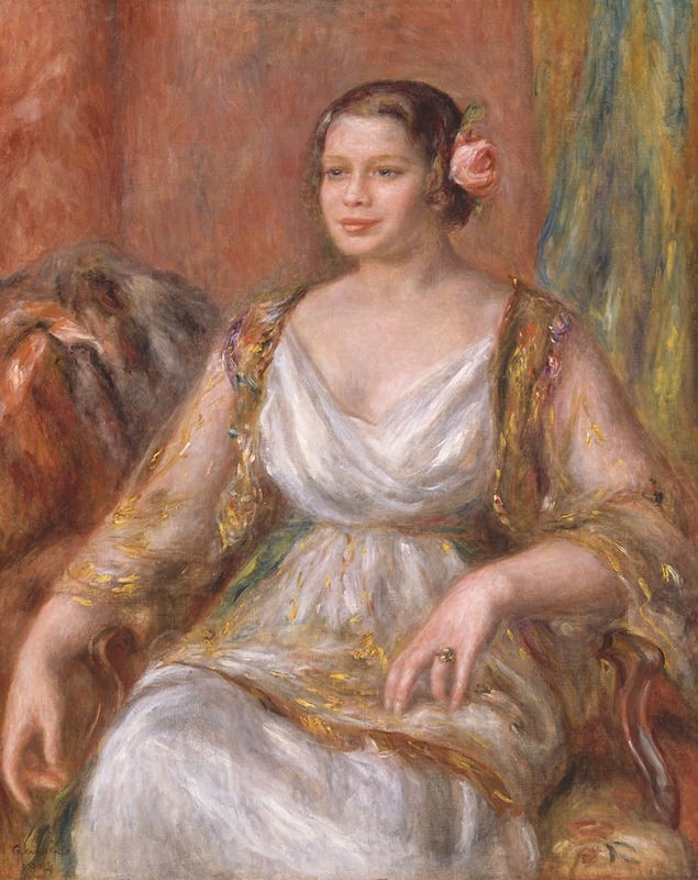 Pierre-Auguste Renoir - Tilla Durieux (Ottilie Godeffroy, 1880–1971)