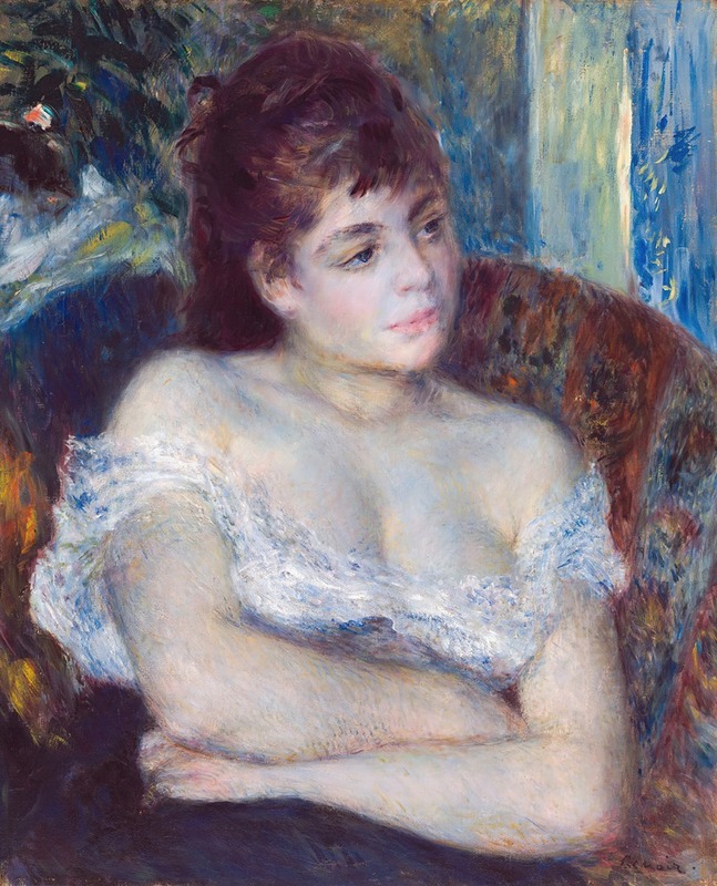 Pierre-Auguste Renoir - Woman in an Armchair