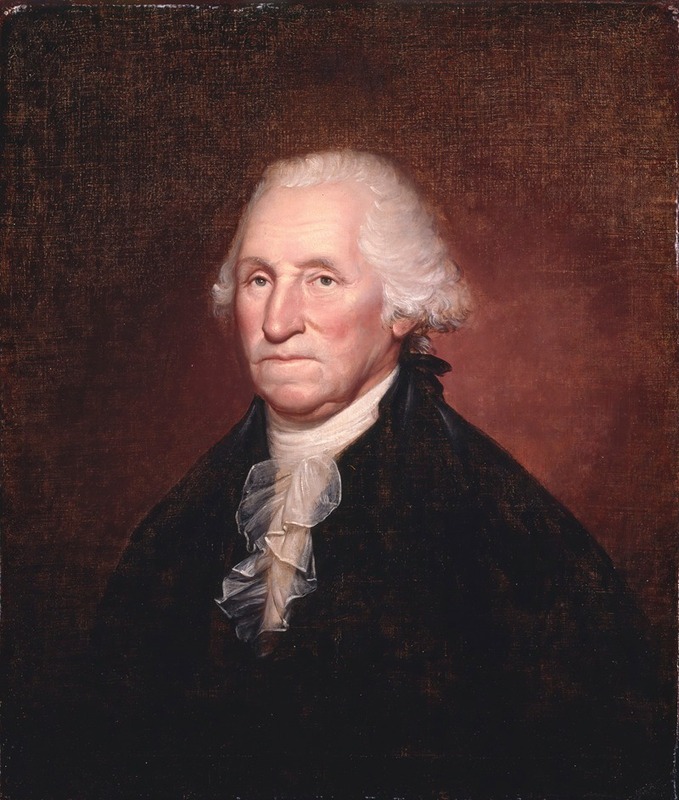 Rembrandt Peale - George Washington (The Gadsden-Morris-Clarke Portrait)