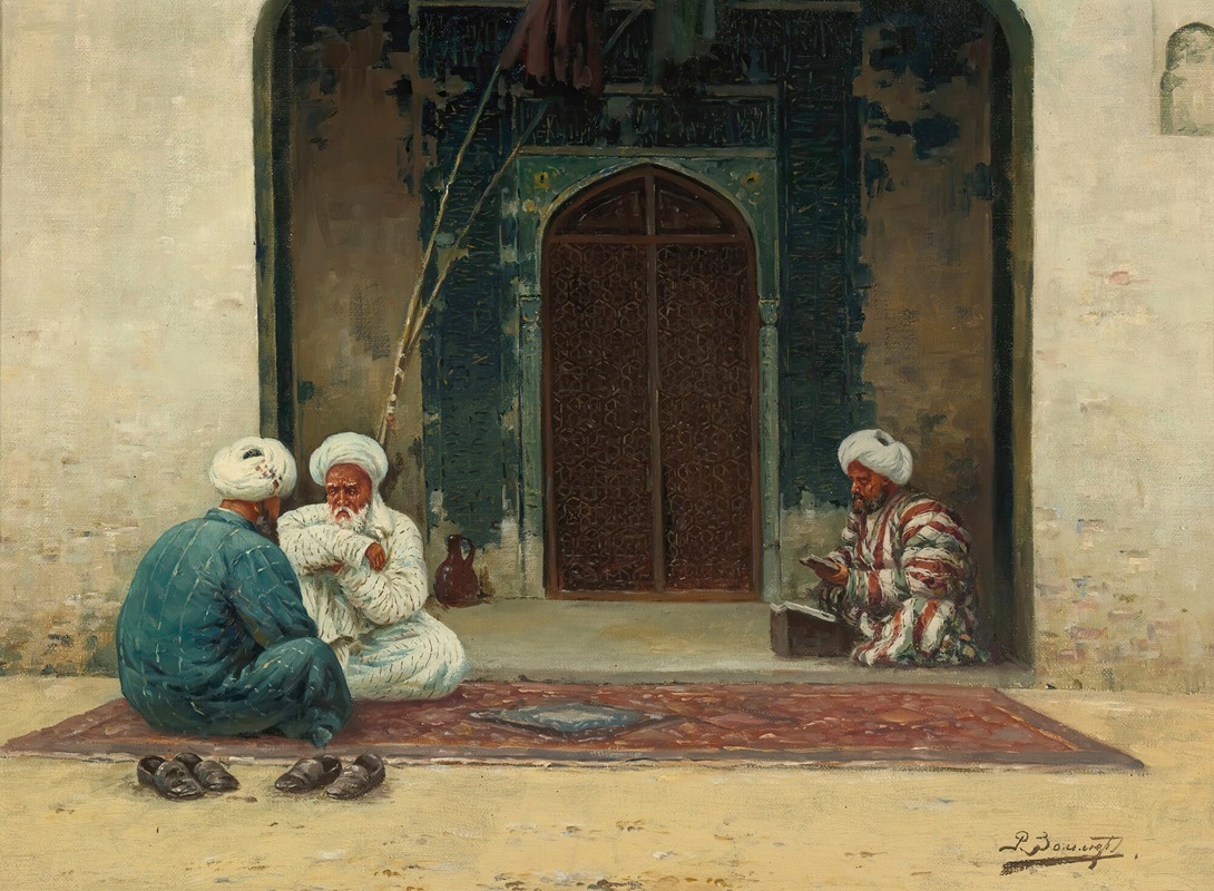 Richard Karlovich Zommer - Before The Mosque