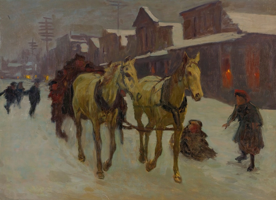 Richard Lorenz - Passing Through Town On A Cold Winter’s Night