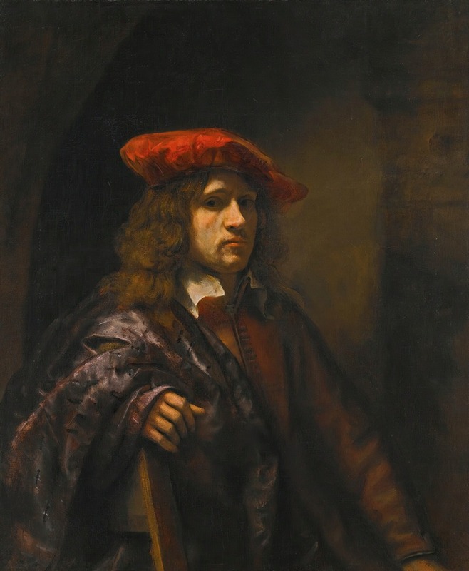 Follower of Rembrandt van Rijn - Portrait Of A Young Man