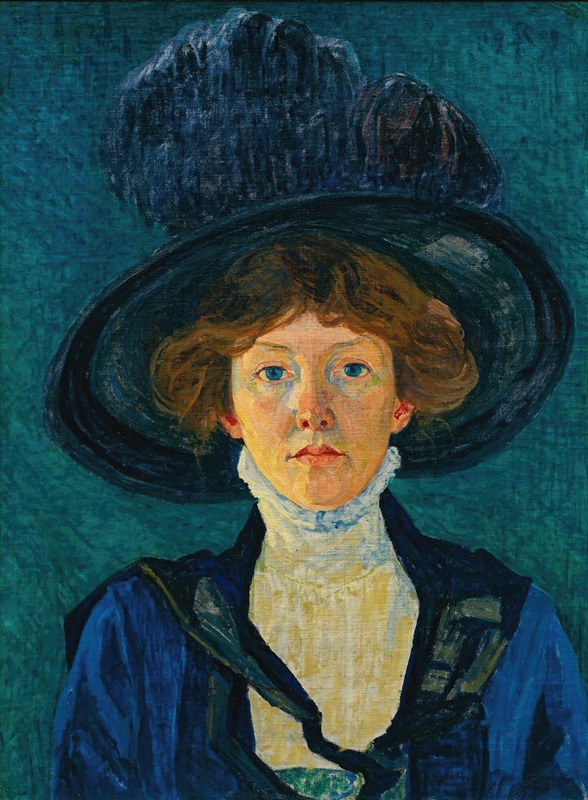 Sigismund Righini - Lady With Hat