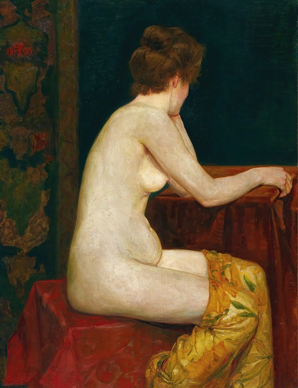 Sigismund Righini - Female, Sitting Nude