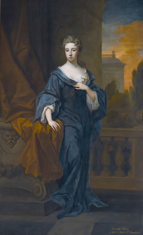 Sir Godfrey Kneller - Portrait Of Elizabeth Pelham (1681-1711), First Wife Of Charles, 2nd Viscount Townshend