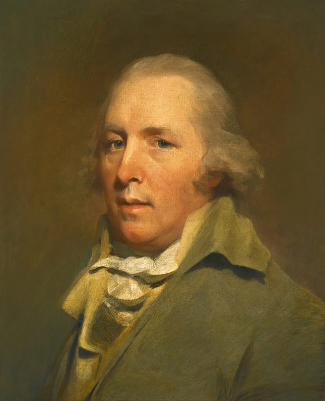 Sir Henry Raeburn - Portrait Of The Reverend John Home (1722-1808)