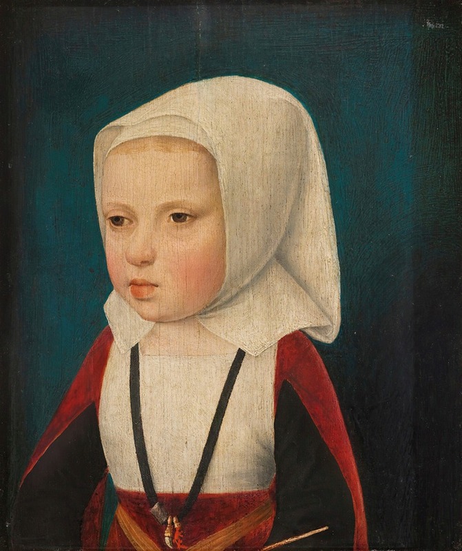 Master of the Legend of the Magdalen - Portrait Of An Infant Princess
