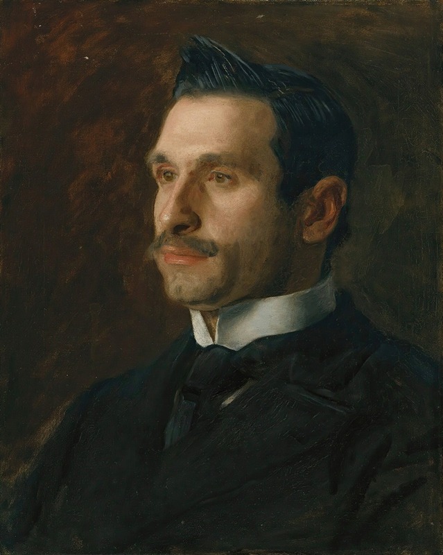Thomas Eakins - Portrait Of Francesco Romano