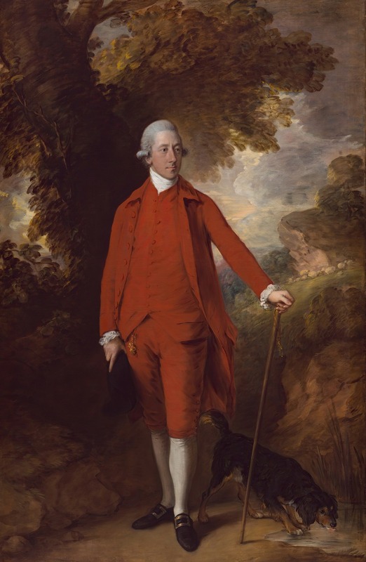 Thomas Gainsborough - The Honorable Richard Savage Nassau De Zuylestein, M.P.