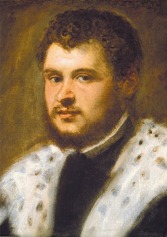 Jacopo Tintoretto - Young Man with a Beard