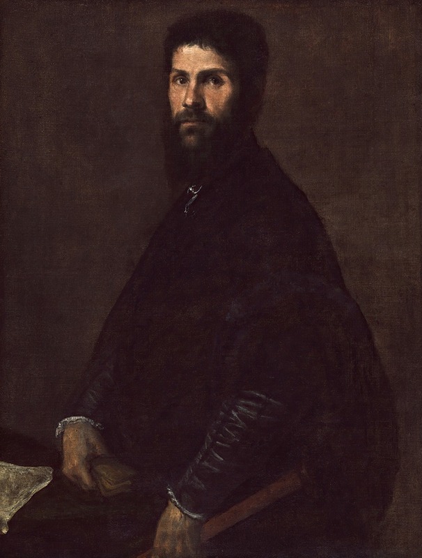 Titian - Man Holding a Flute