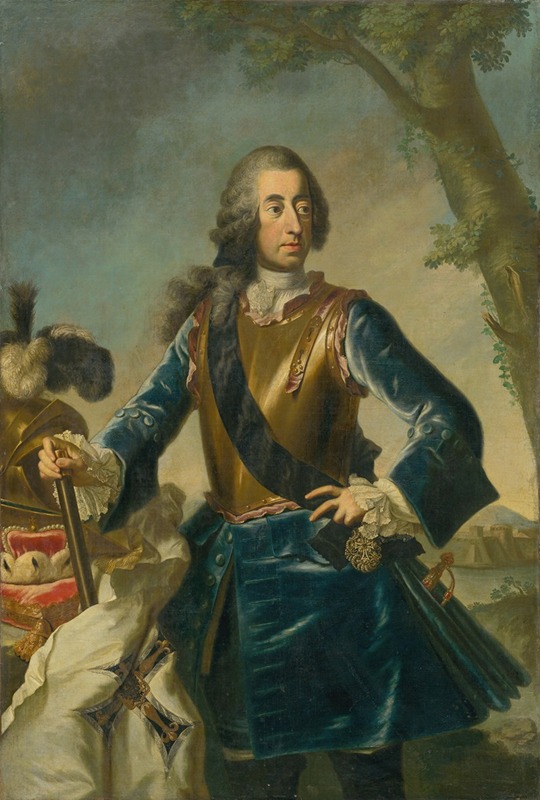 Anonymous - Portrait of Cologne Prince-Elector Klement August (Portrait of a Prince)