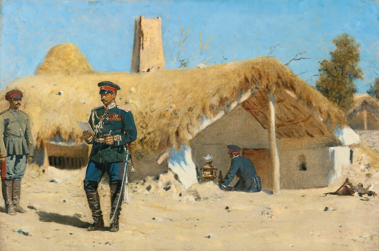 Vasily Vereshchagin - The Adjutant