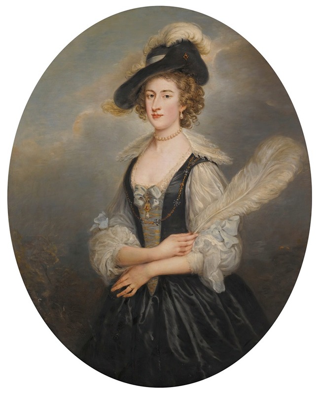 William Hoare of Bath - Portrait Of Susanna Hoare, Countess Of Ailesbury (1732-1783)
