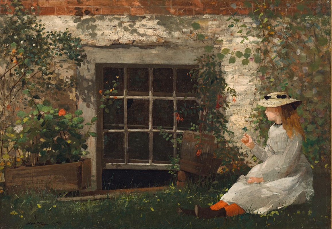 Winslow Homer - The Four-Leaf Clover