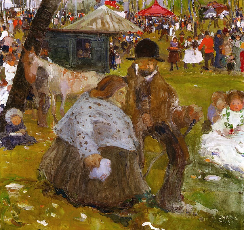 Witold Wojtkiewicz - Pentecost Holiday Fair near Cracow