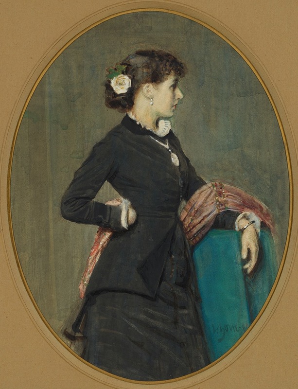 Anders Zorn - Portrait of Miss Nyström