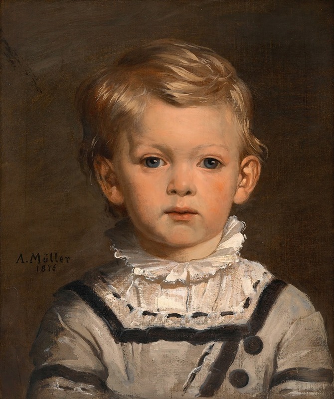 Anton Müller - Paul Klob, später Oberst, im Alter von drei Jahren