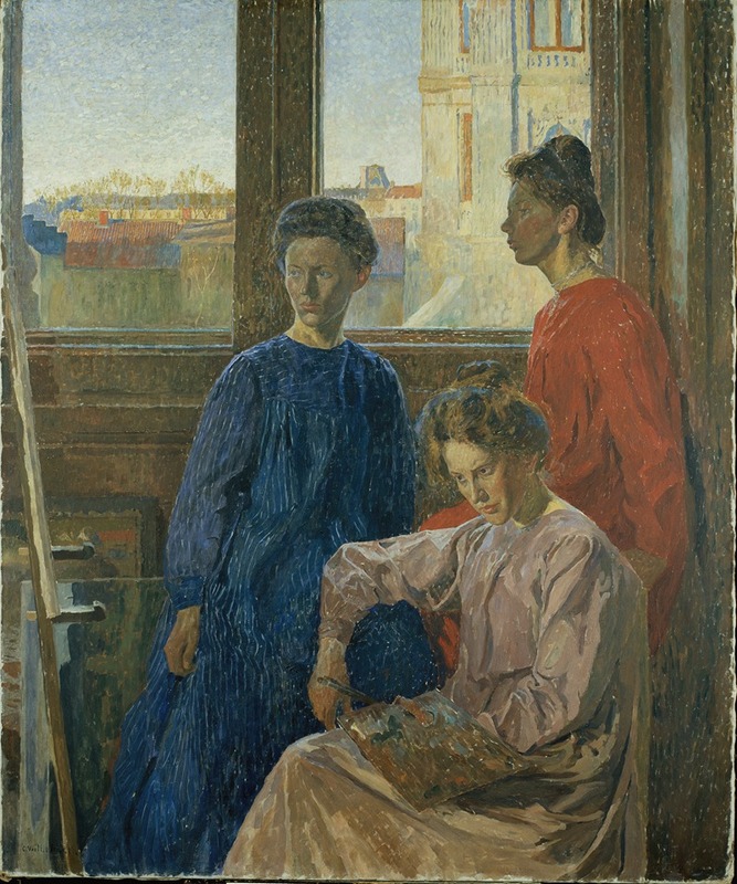 Carl Wilhelmson - Woman Painters