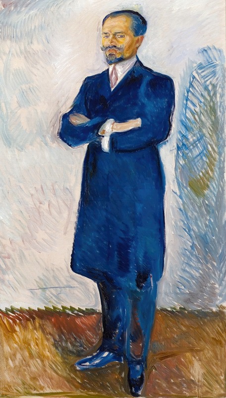 Edvard Munch - Portrait of Ernest Thiel