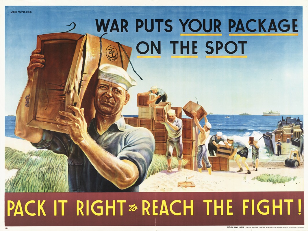 John Philip Falter - War puts your package on the spot. Pack it right to reach the fight!