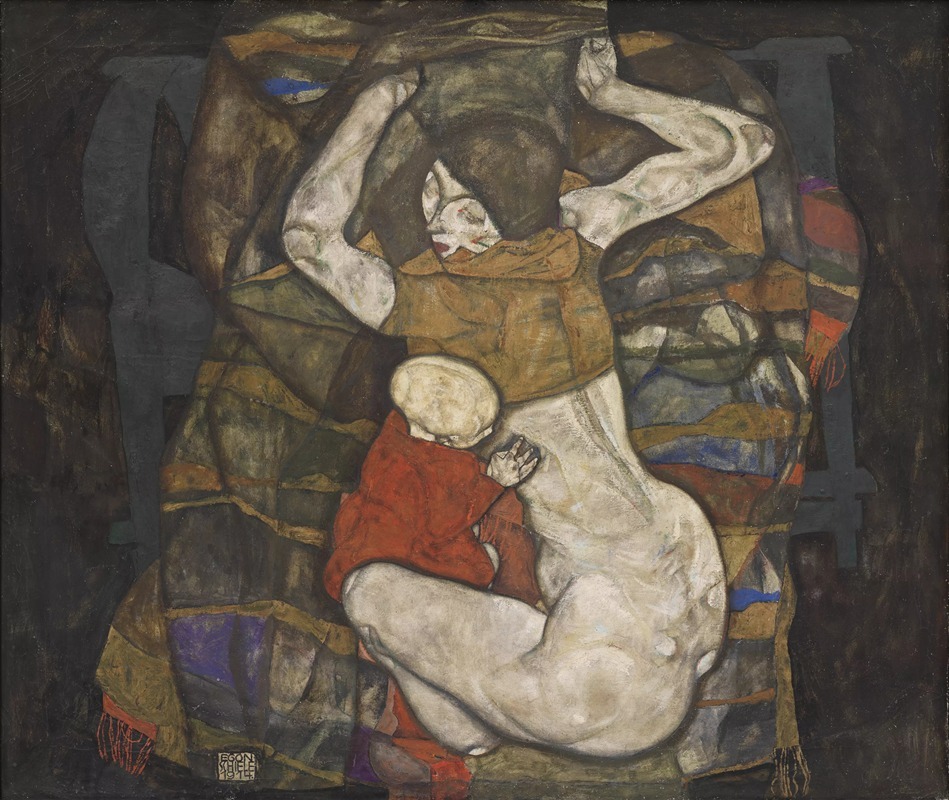 Egon Schiele - Junge Mutter
