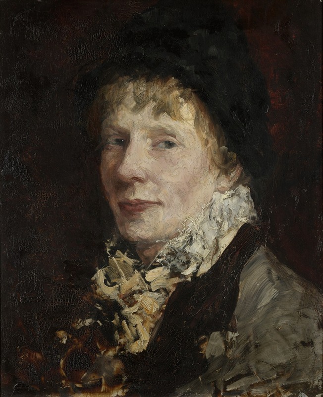 Ernst Josephson - Portrait of Anna Nordgren