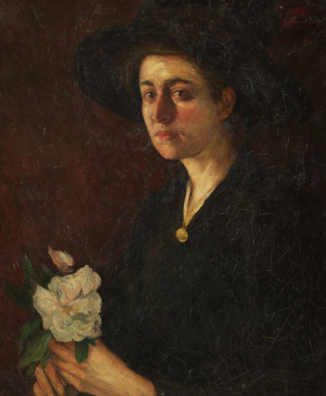 Ernst Josephson - Portrait of Mlle Genet